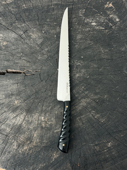 10" Chimango Full Tang Knife, Custom Block, SS440 - 250mm