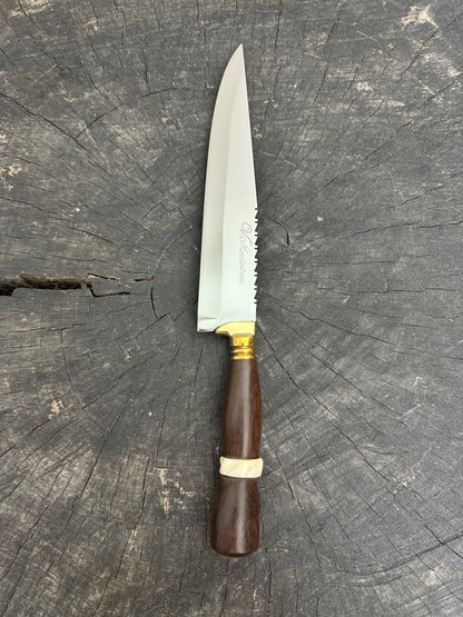 8&quot; Chef Knife, Native Hardwood, SS420 - 200mm