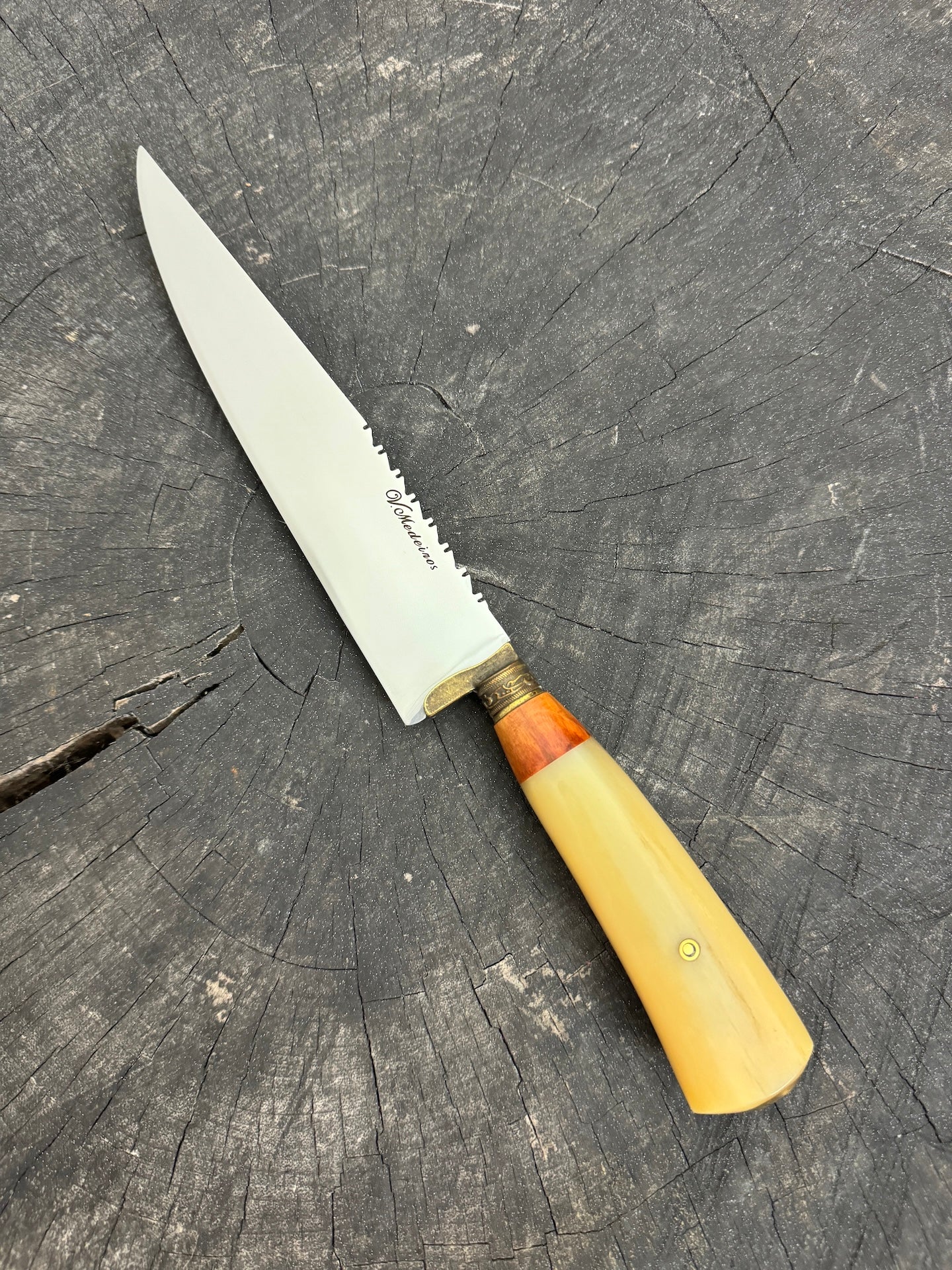 8&quot; Chef Knife, Ostrich Bone, SS420 - 200mm