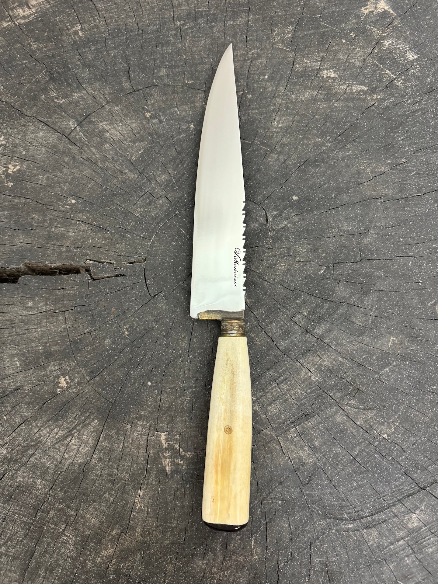 8&quot; Chef Knife, Ostrich Bone, SS420 - 200mm