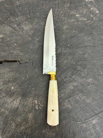 8&quot; Chef Knife, Ostrich Bone, SS420 - 200mm