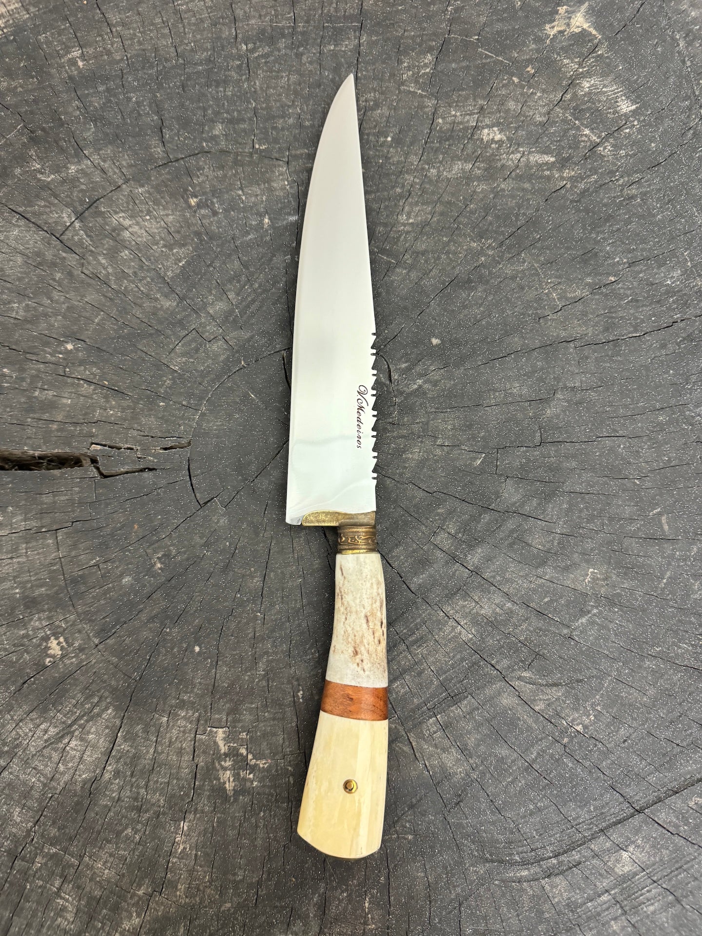 8&quot; Chef Knife, Ostrich Bone, SS420 - 200mm