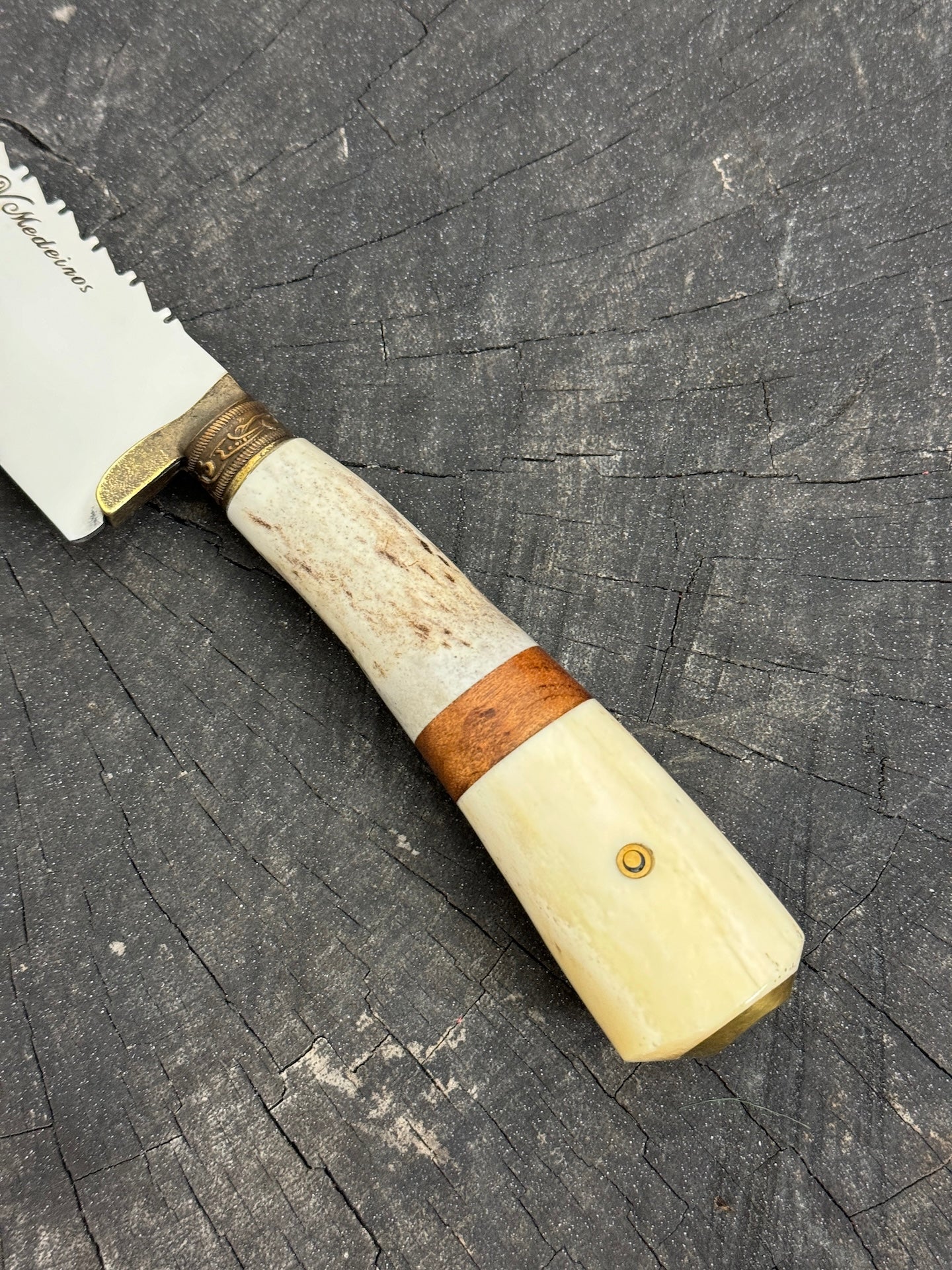 8&quot; Chef Knife, Ostrich Bone, SS420 - 200mm