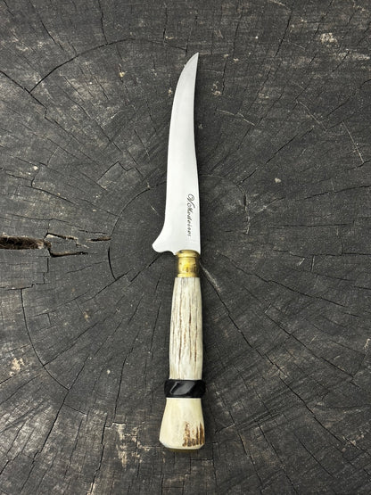 5&quot; Boning Knife, Deer Antler, SS440 - 130mm