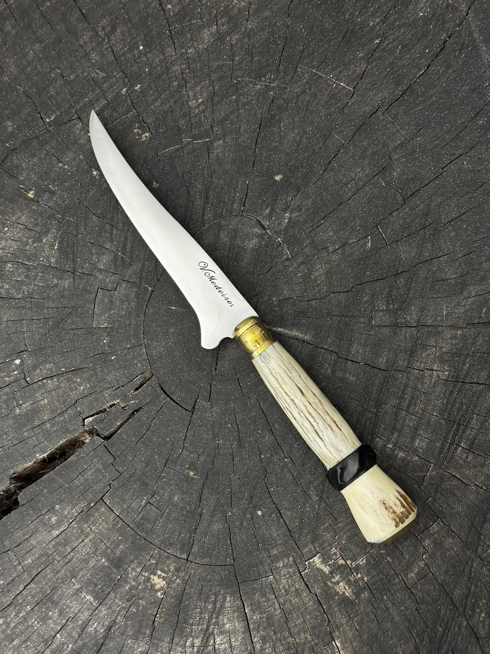 5&quot; Boning Knife, Deer Antler, SS440 - 130mm
