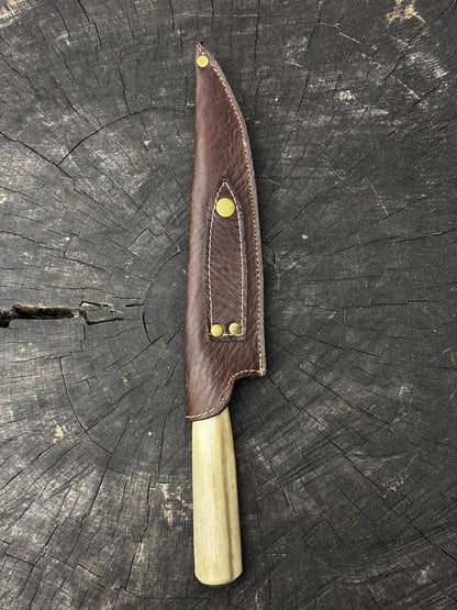 8" Chef Knife, Ostrich Bone, SS440 - 200mm