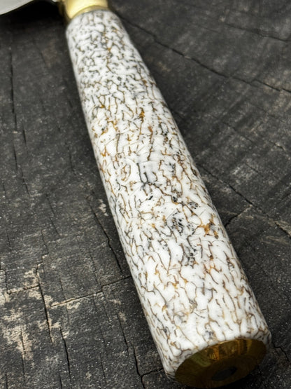 8&quot; Chef Knife, Whale Skull Bone, SS440 - 200mm