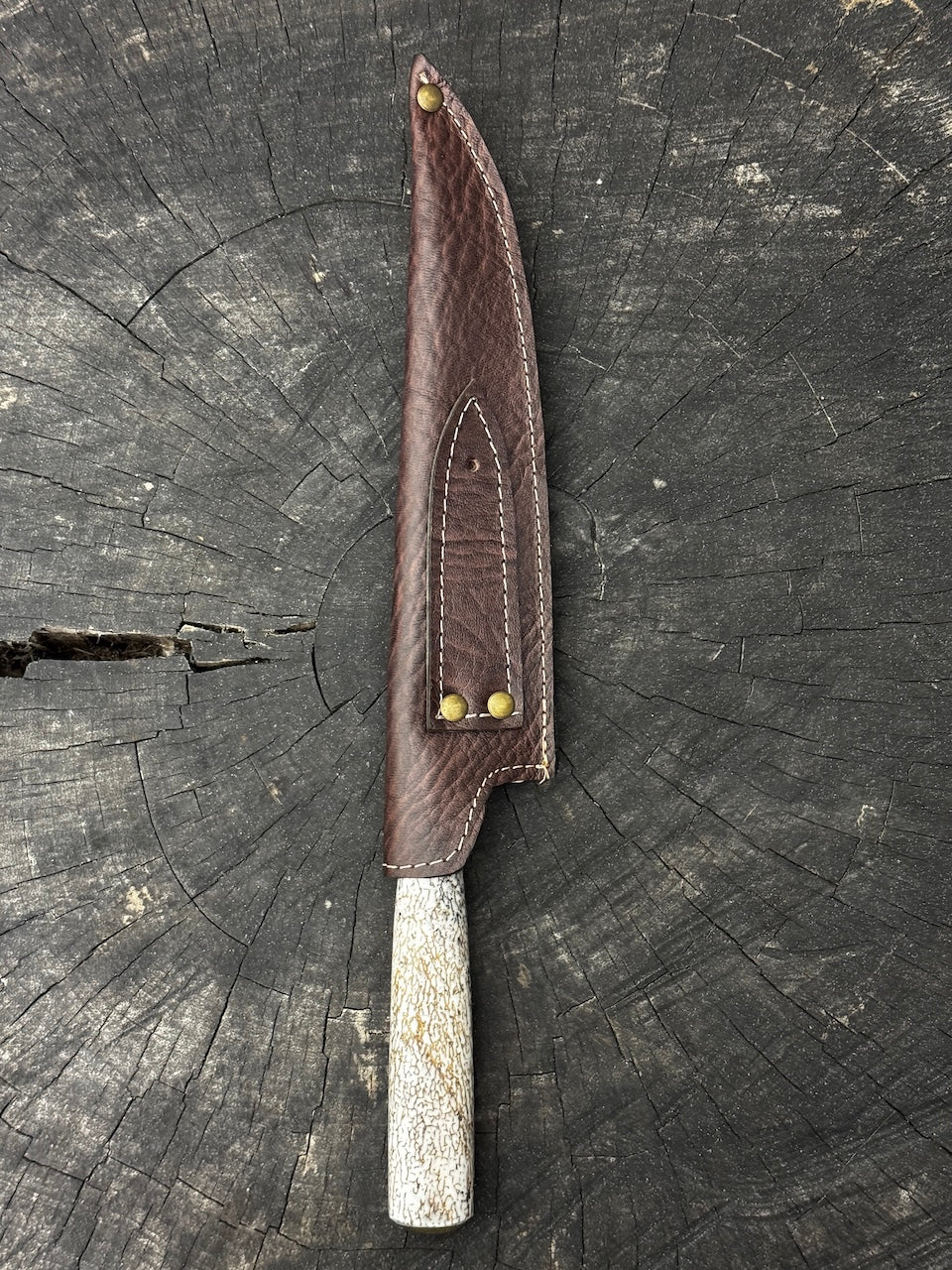 8&quot; Chef Knife, Whale Skull Bone, SS440 - 200mm