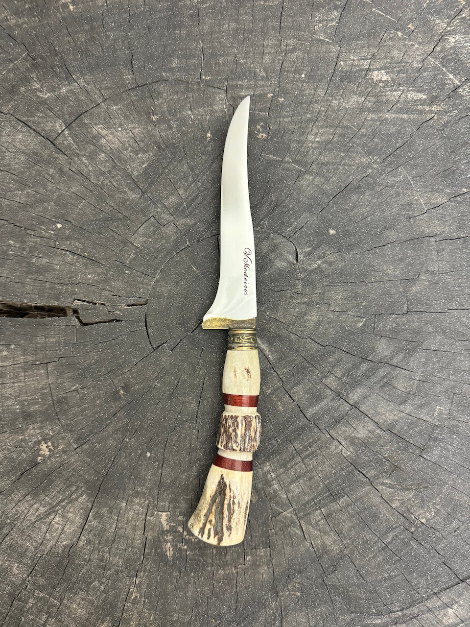 5&quot; Boning Knife, Deer Antler, SS420 - 130mm