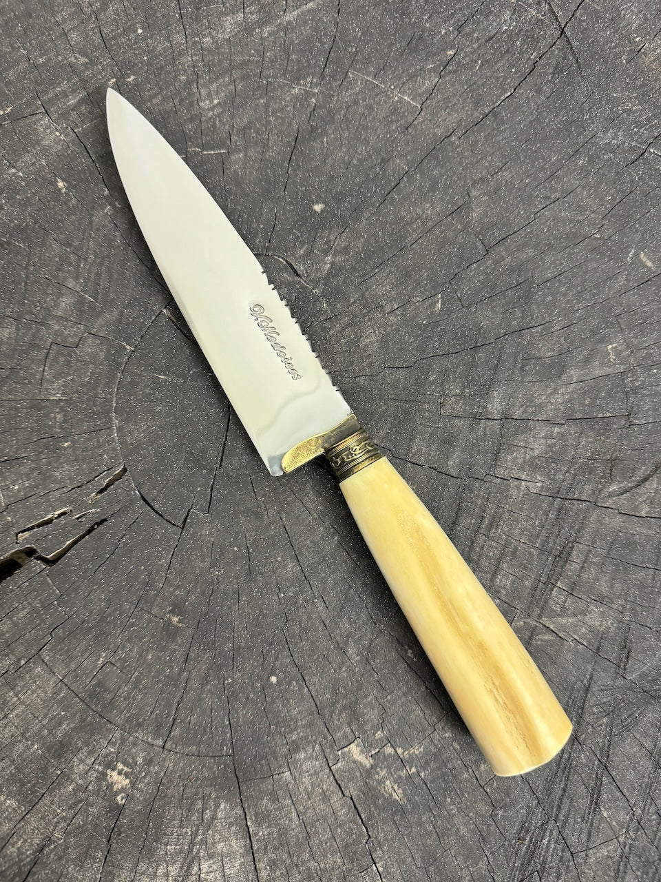 6&quot; Utility Knife, Ostrich Bone SS440 - 150mm