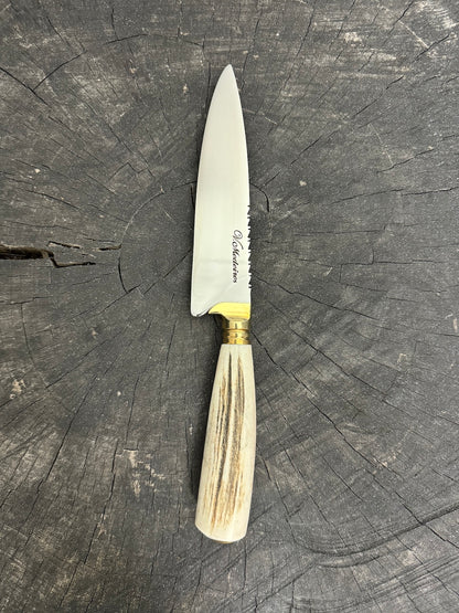 6&quot; Utility Knife, Deer Antler, SS440 - 150mm