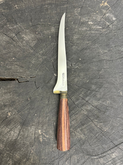 8&quot; Boning Knife, Jacaranda Hardwood, SS420 - 200mm