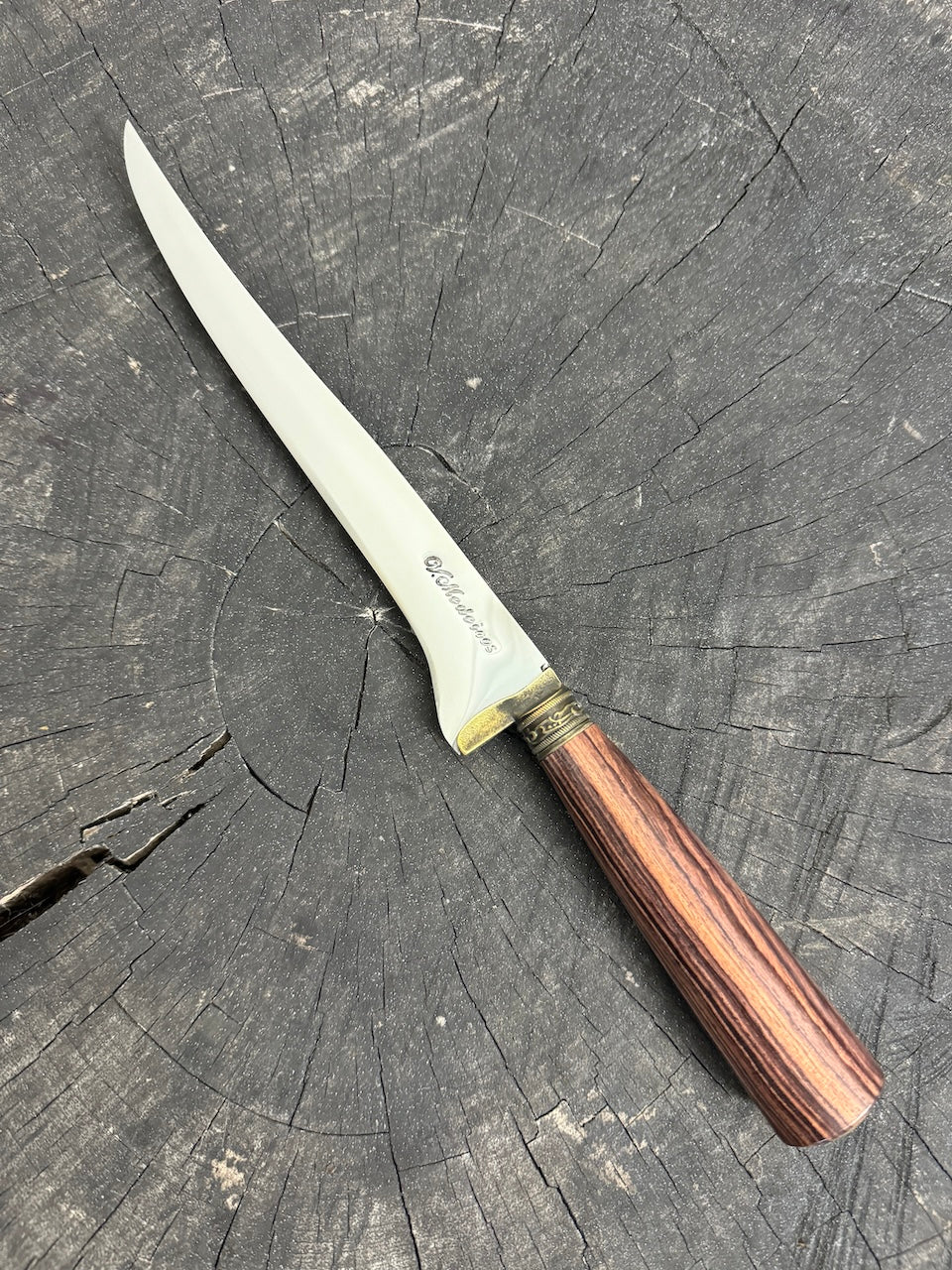 8&quot; Boning Knife, Jacaranda Hardwood, SS420 - 200mm