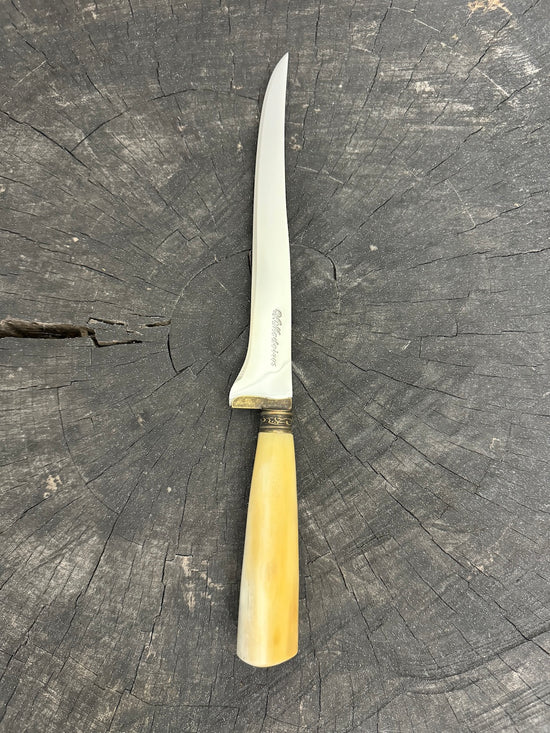 8" Boning Knife, Ostrich Bone, SS420 - 200mm