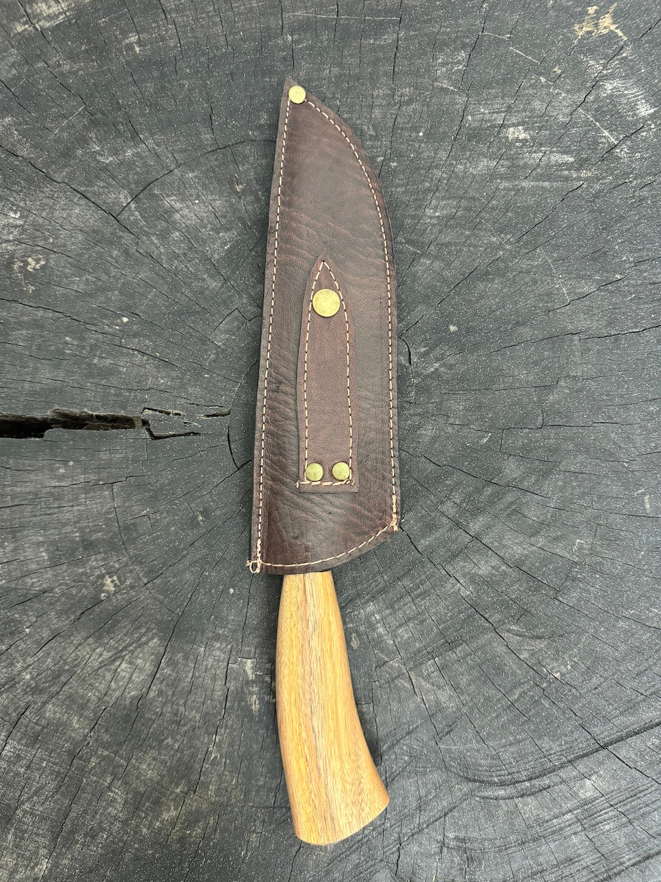 8&quot; Artisan Knife, Native Hardwood, SS440 - 190mm