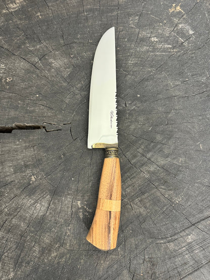 8&quot; Artisan Knife, Native Hardwood, SS440 - 190mm