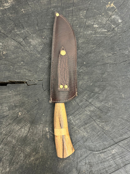 8&quot; Artisan Knife, Native Hardwood, SS440 - 190mm