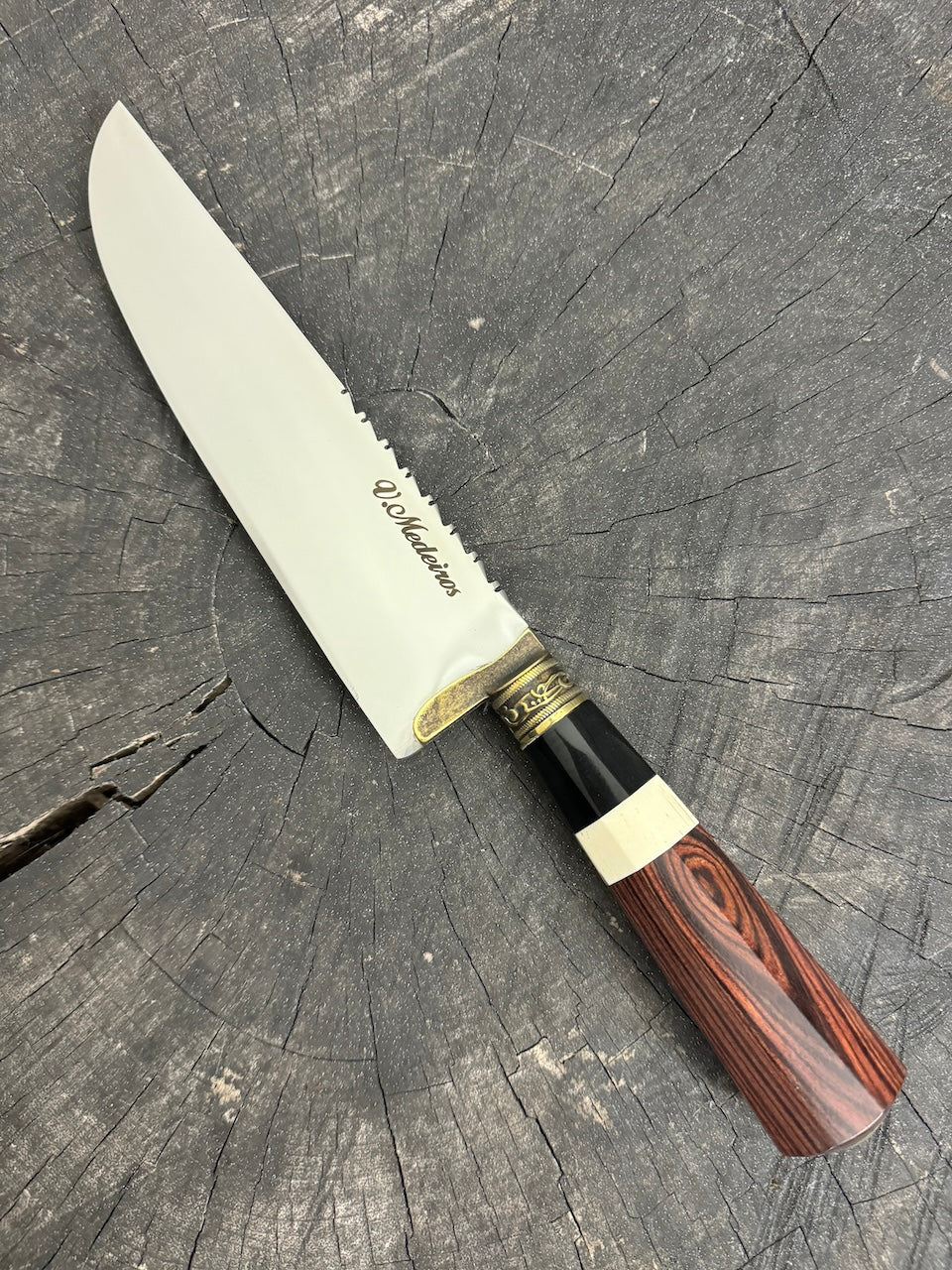 8&quot; Artisan Knife, Hybrid Handle, SS440 - 190mm