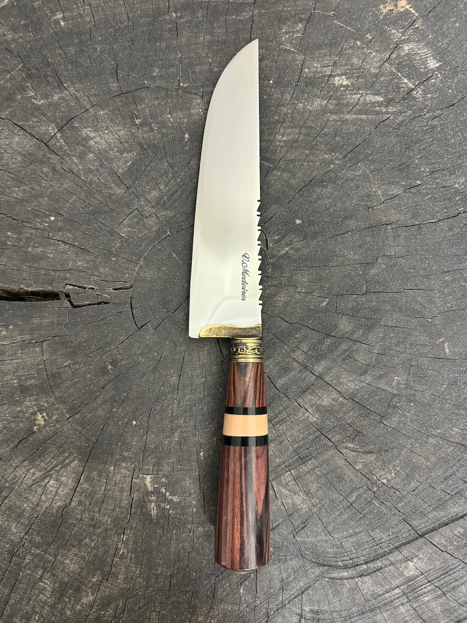 8&quot; Artisan Knife, Hybrid Handle, SS440 - 190mm