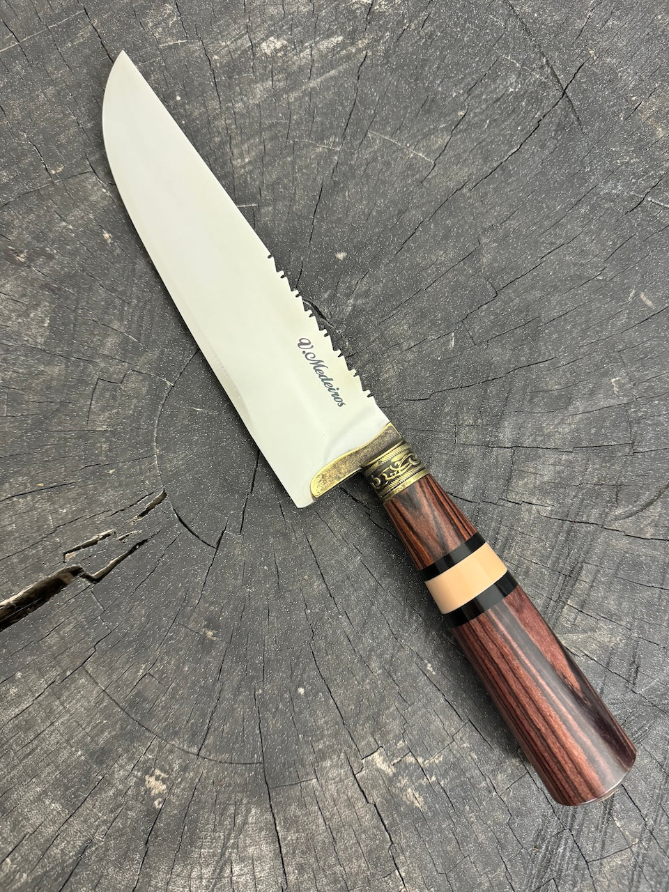 8&quot; Artisan Knife, Hybrid Handle, SS440 - 190mm