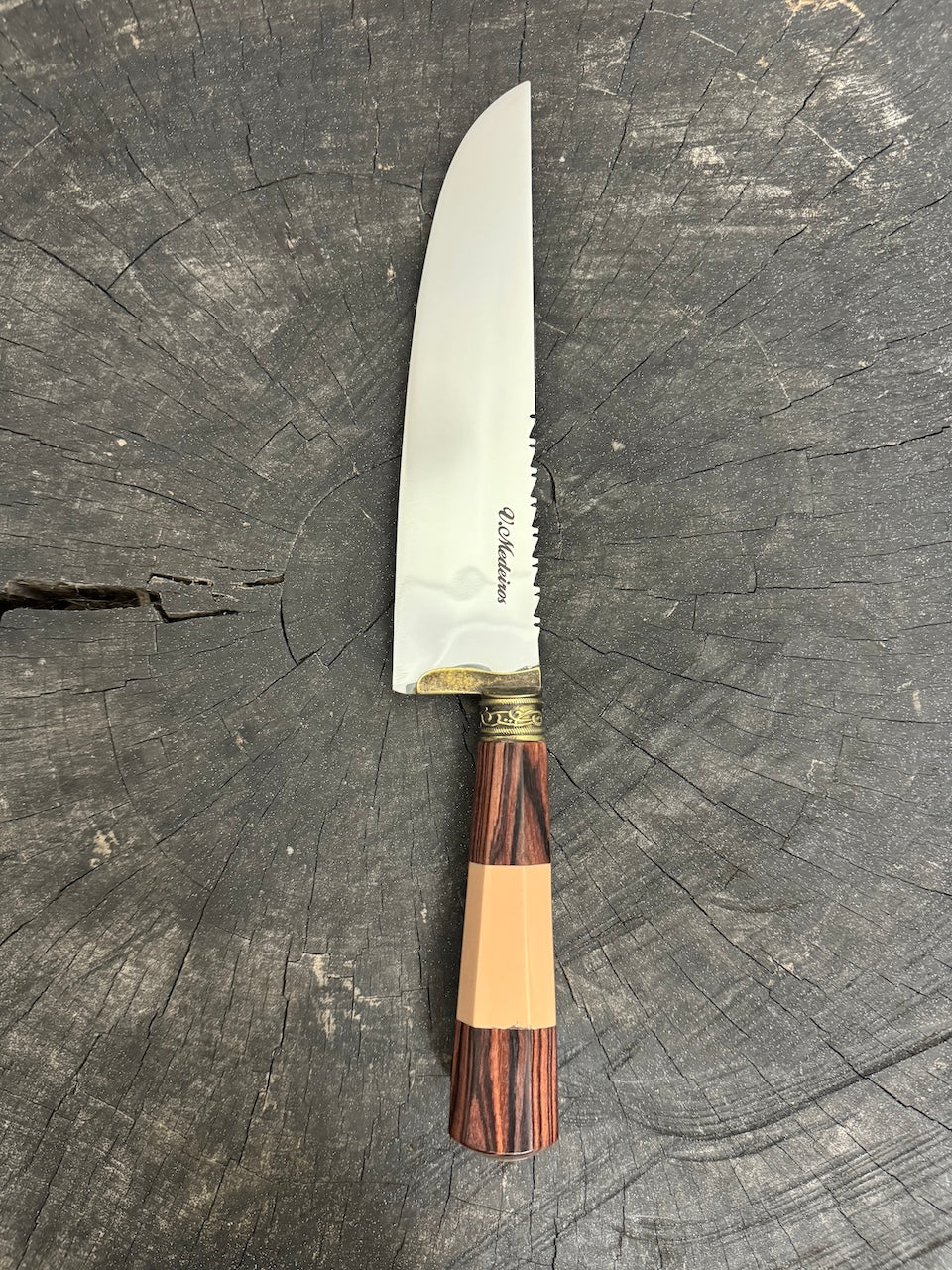 8&quot; Artisan Knife, Hybrid Handle, SS440 - 190mm