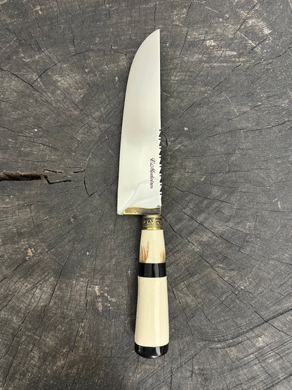 8&quot; Artisan Knife, Deer Antler, SS440 - 190mm