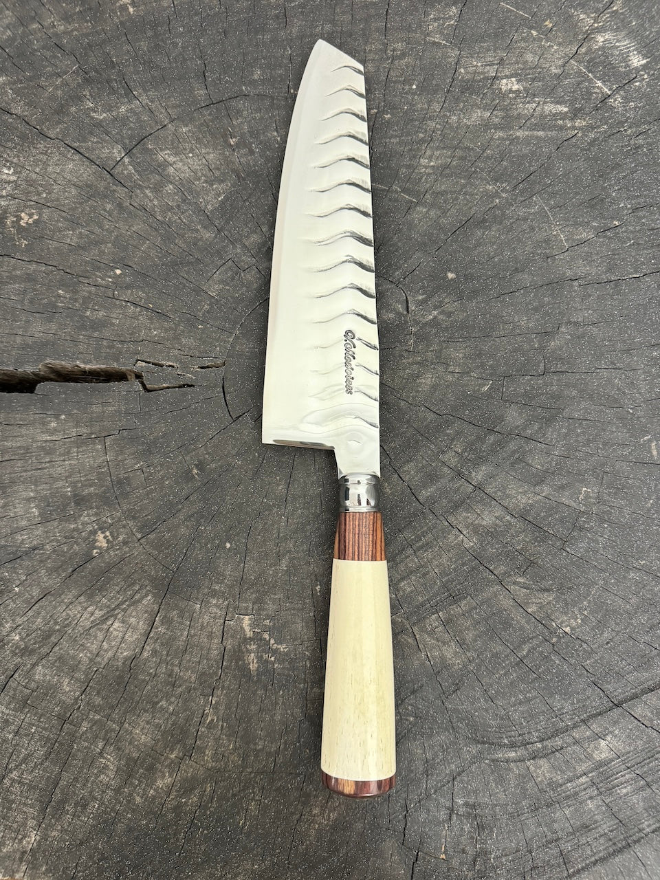 8&quot; Kultura Knife, Ostrich Bone, SS440 - 200mm