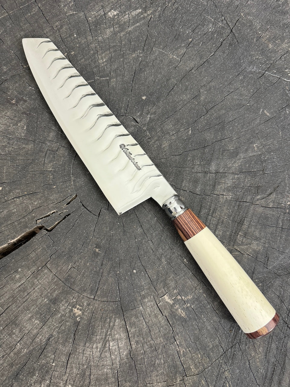 8&quot; Kultura Knife, Ostrich Bone, SS440 - 200mm