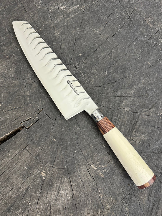 8" Kultura Knife, Ostrich Bone, SS440 - 200mm