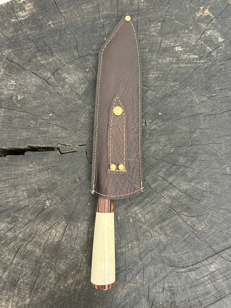 8&quot; Kultura Knife, Ostrich Bone, SS440 - 200mm