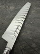 8" Kultura Knife, Jacaranda Hardwood & Nickel Rings, SS440 - 200mm