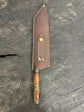 8" Kultura Knife, Jacaranda Hardwood & Nickel Rings, SS440 - 200mm