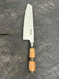 8" Kultura Knife, Jacaranda Hardwood & Nickel Rings, SS440 - 200mm