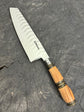 8" Kultura Knife, Jacaranda Hardwood & Nickel Rings, SS440 - 200mm