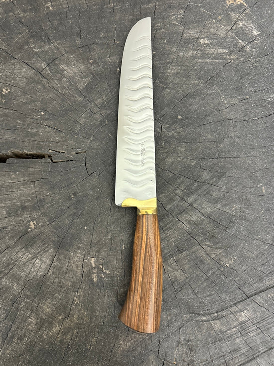 9" Artisan BBQ Knife, Native Hardwood, SS440 - 230mm