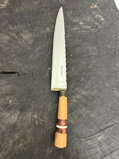 10&quot; Chef Knife, Jacaranda Hardwood, SS420 - 250mm