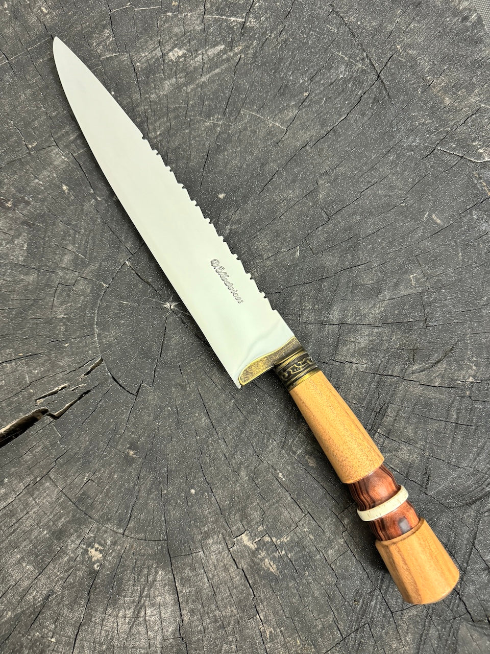 10&quot; Chef Knife, Jacaranda Hardwood, SS420 - 250mm