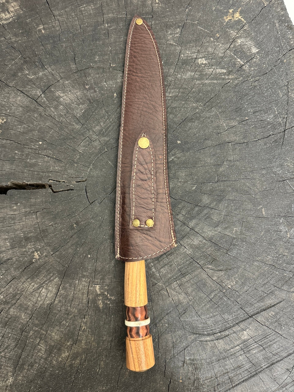 10&quot; Chef Knife, Jacaranda Hardwood, SS420 - 250mm