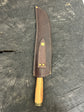 10" Butchers Knife, Native Hardwood, SS440 - 250mm