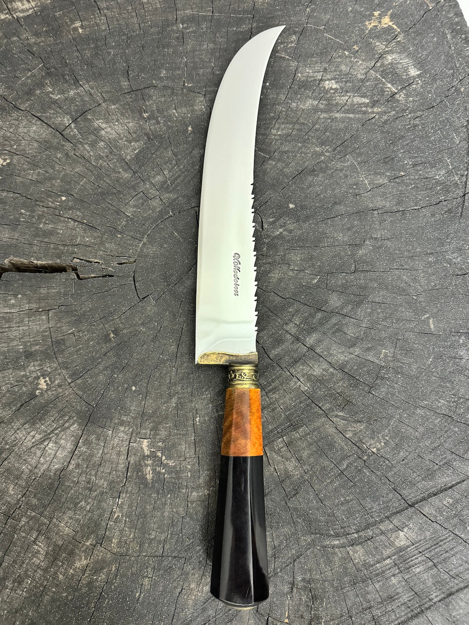 10&quot; Butchers Knife, Mango Hardwood, SS440 - 250mm