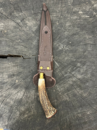 8&quot; Chef Knife, Deer Antler, SS420 - 200mm