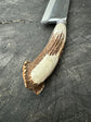8" Picanha Chef Knife, Deer Antler, RSS440 - 200mm