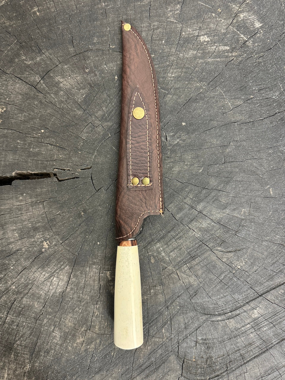 8&quot; Branca Knife, Ostrich Bone, SS440 - 210mm