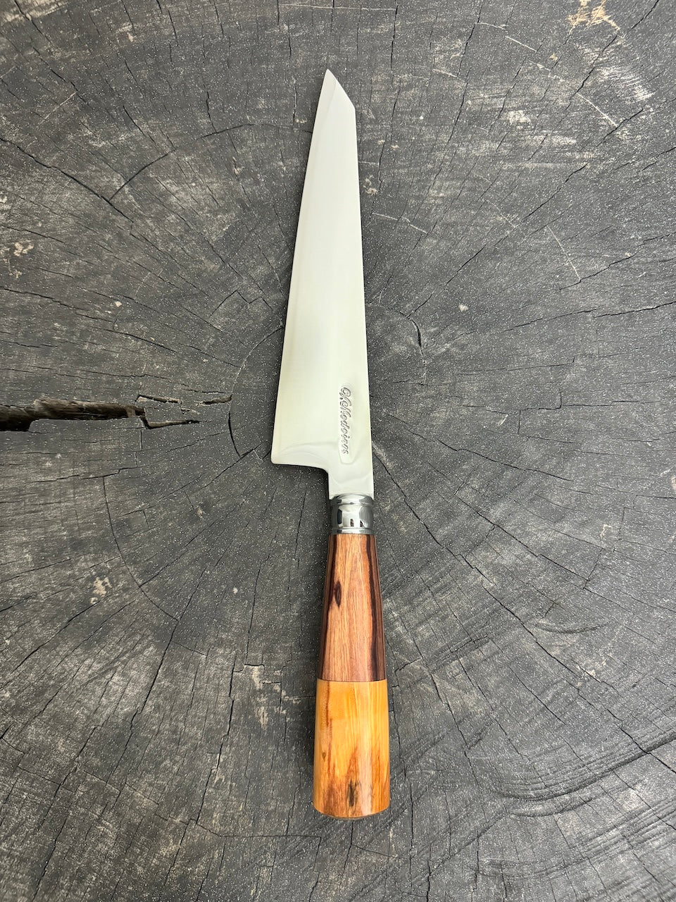 8&quot; Branca Knife, Native Hardwood, SS440 - 210mm