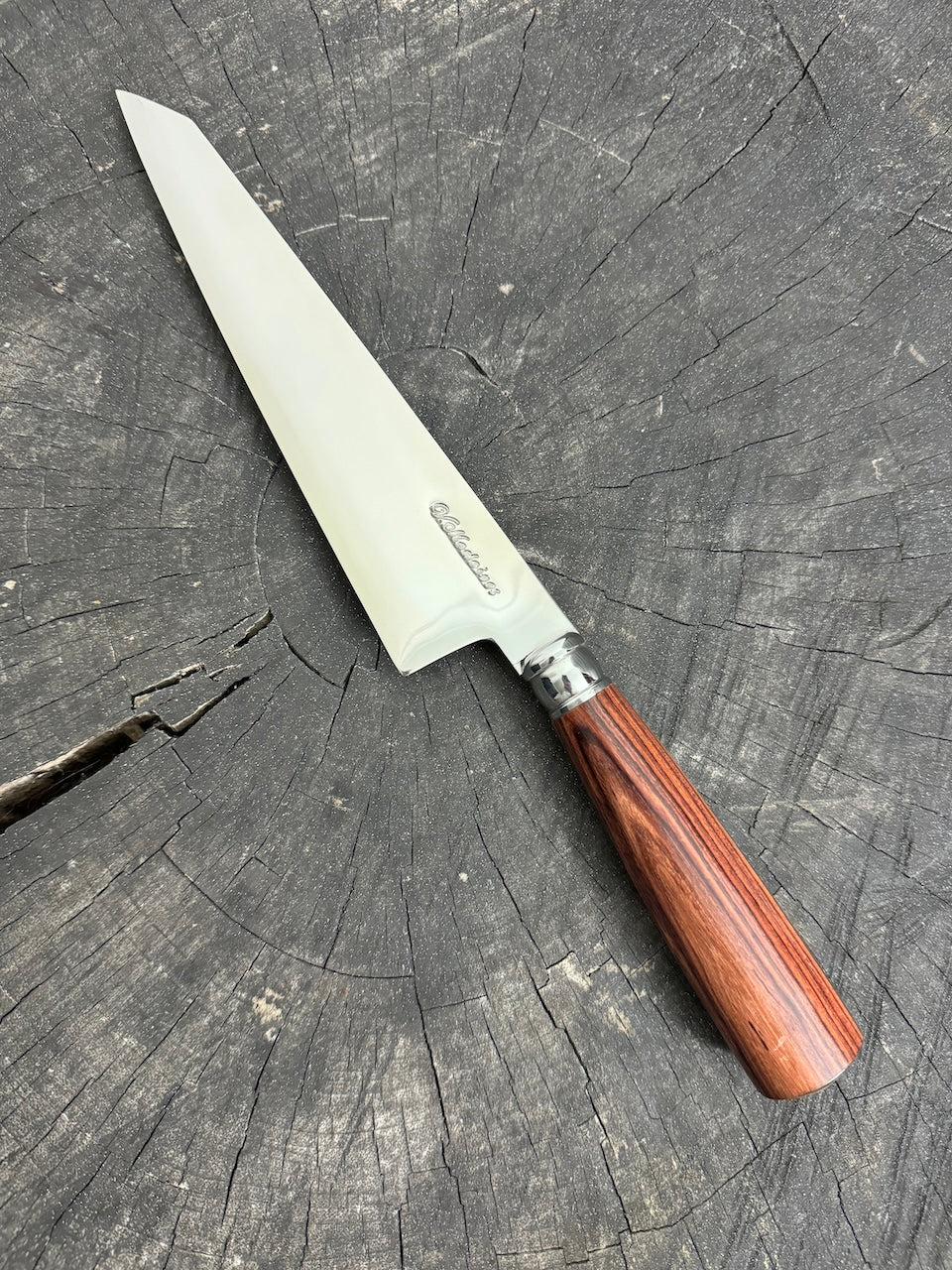 8&quot; Branca Knife, Native Hardwood, SS440 - 210mm