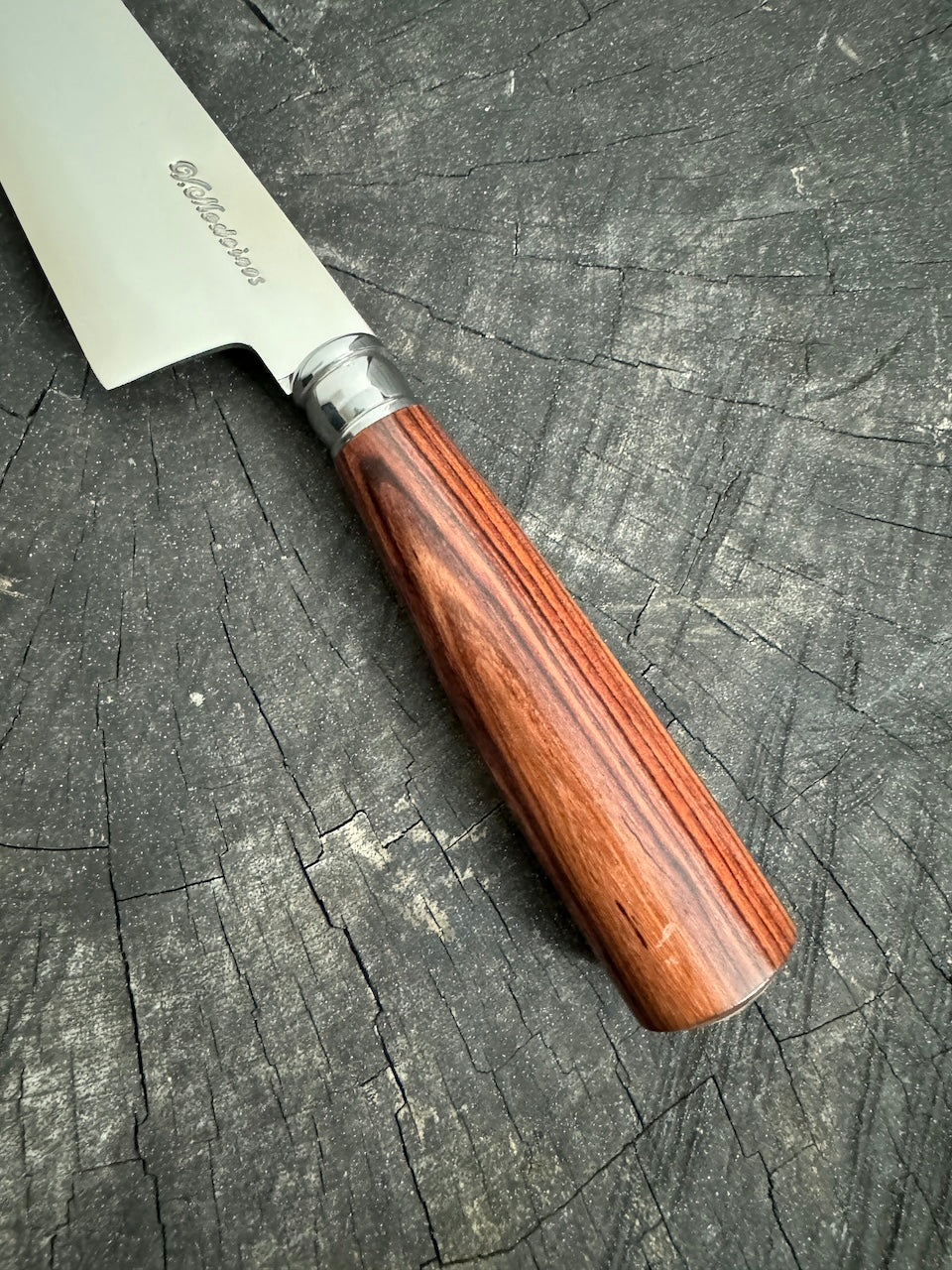 8&quot; Branca Knife, Native Hardwood, SS440 - 210mm