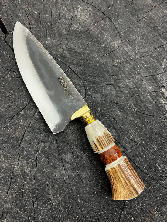 6" Utility Picanha Knife, Deer Antler RSS420 - 150mm