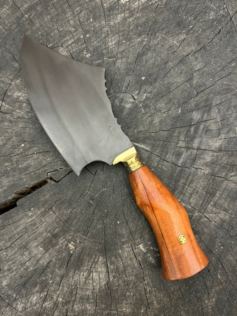 7&quot; Cutelo Wild Cleaver, Deer Antler, CS1070 - 180mm