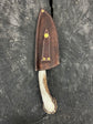 6" Utility Picanha Knife, Deer Antler RSS420 - 150mm