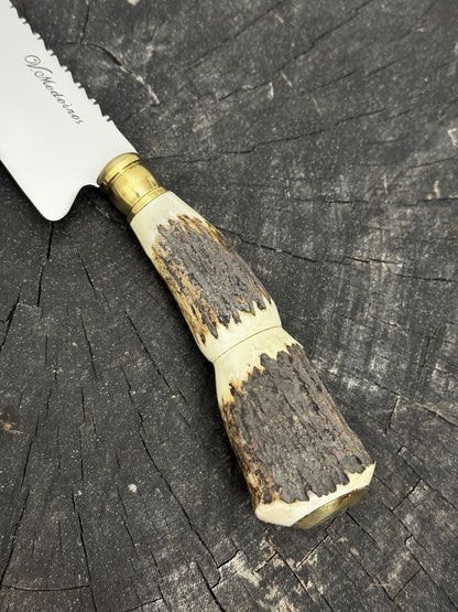 6" Utility Knife, Deer Antler, SS440 - 150mm